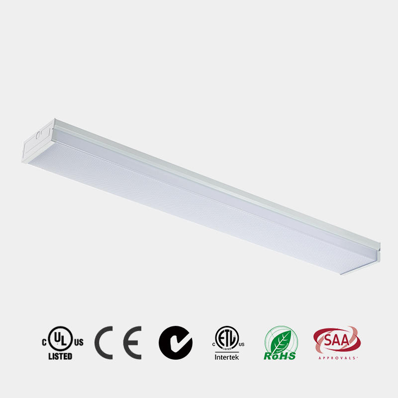 LED Wrapround light ceiling prismatic diffuser ETL listed 110 LM/W made in China HG-L202