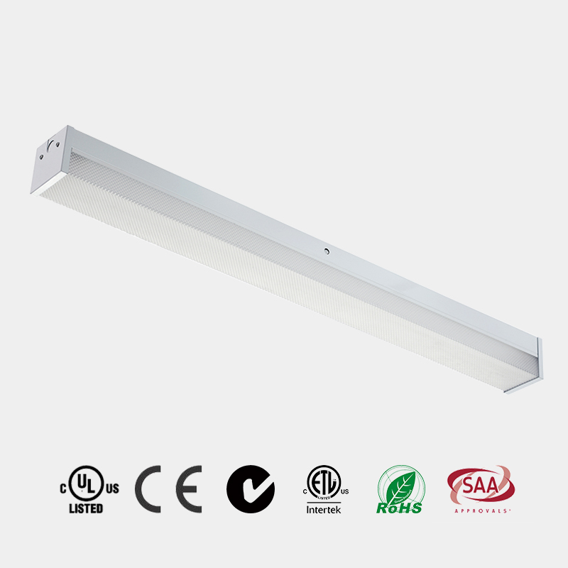 LED Strip Prismatic diffuser  DLC 130 LM/W CE ETL LED Batten China HG-L239