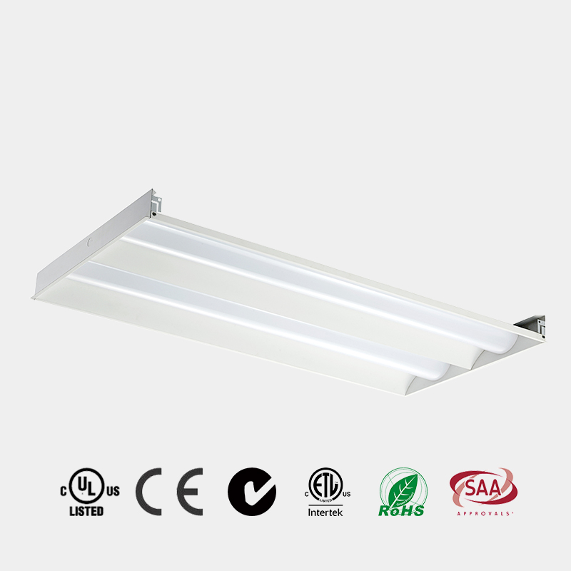 Led Tube Led Wrapround Light Ceiling Prismatic Diffuser