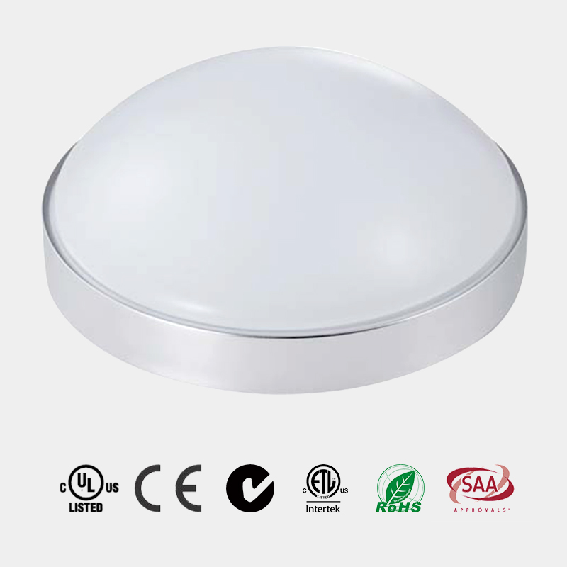 Milky Acrylic Lens Aluminum Housing LED Ceiling Light ETL DOB Design HG-L252