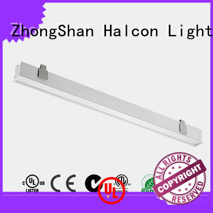 Halcon lighting Brand lens ce housing led tube light fitting commercial