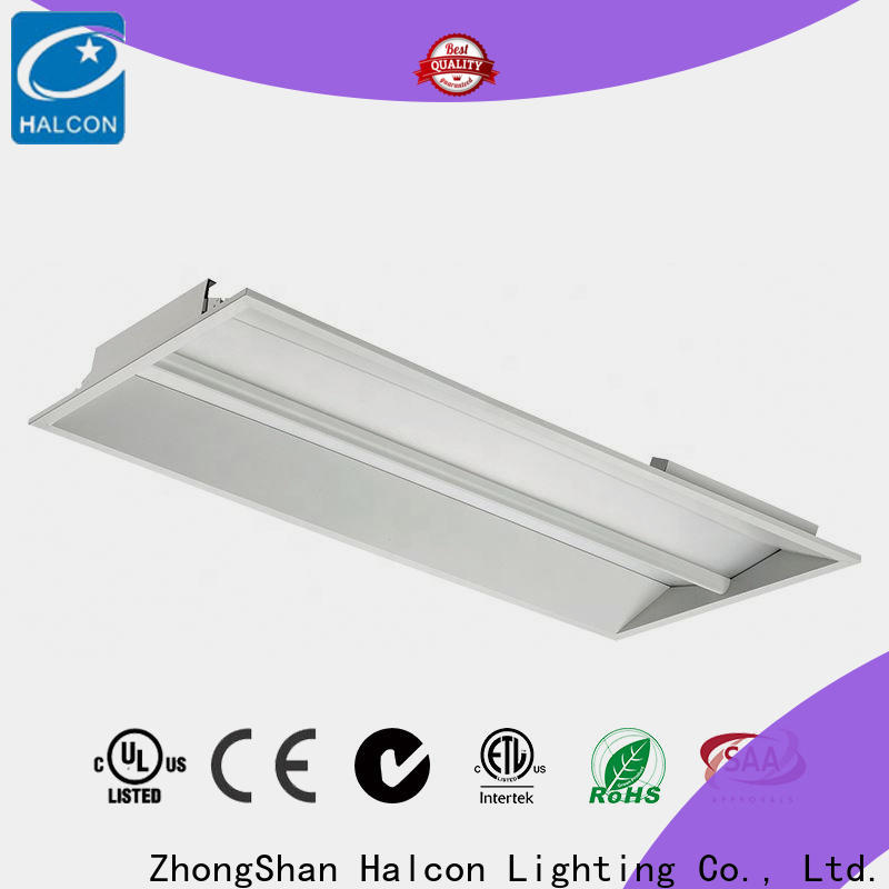Halcon flat panel led troffer company for warehouse